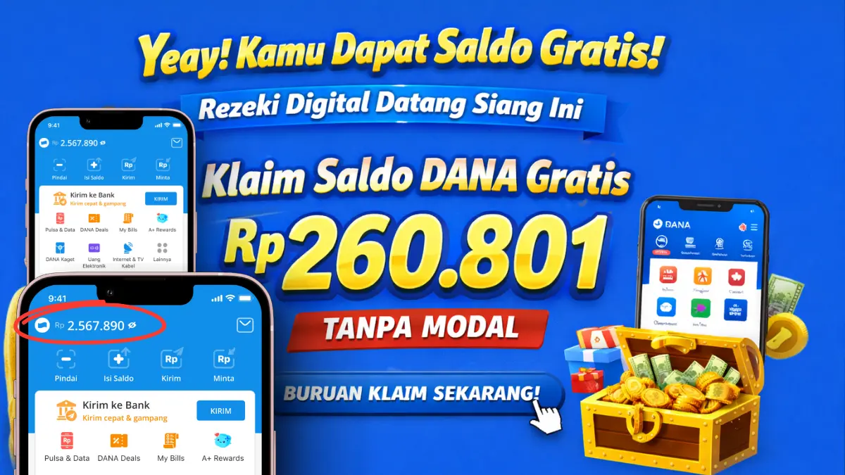 saldo DANA gratis