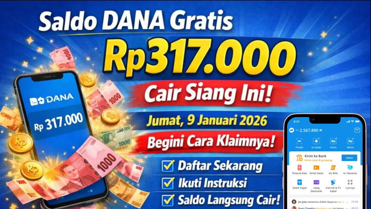 Saldo DANA Gratis