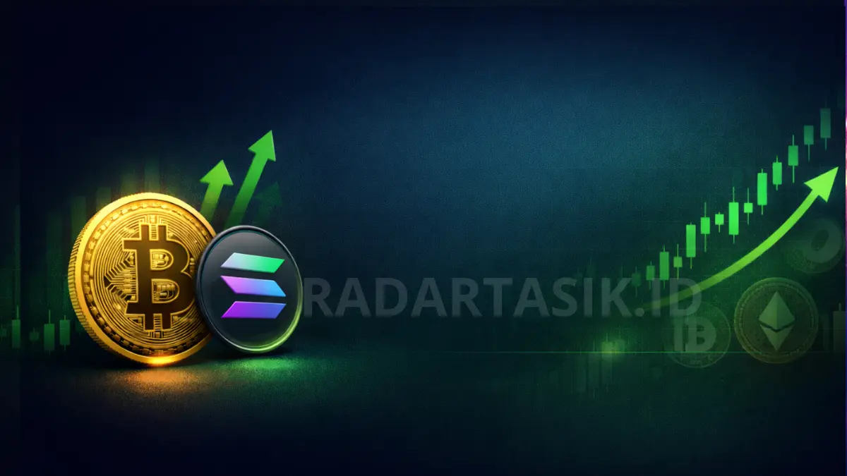 Harga Kripto Hari Ini 13 Januari 2026 Menghijau Tipis, Bitcoin dan Solana Bangkit Saat Altcoin Tertekan Harga Kripto Hari Ini