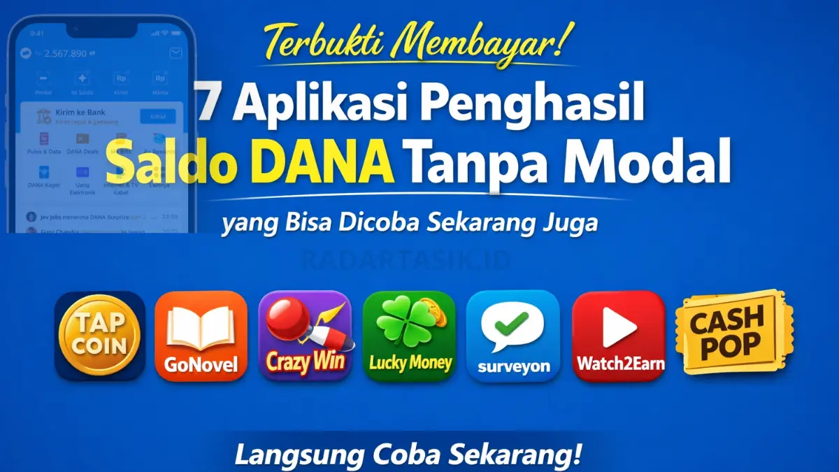 aplikasi penghasil saldo DANA