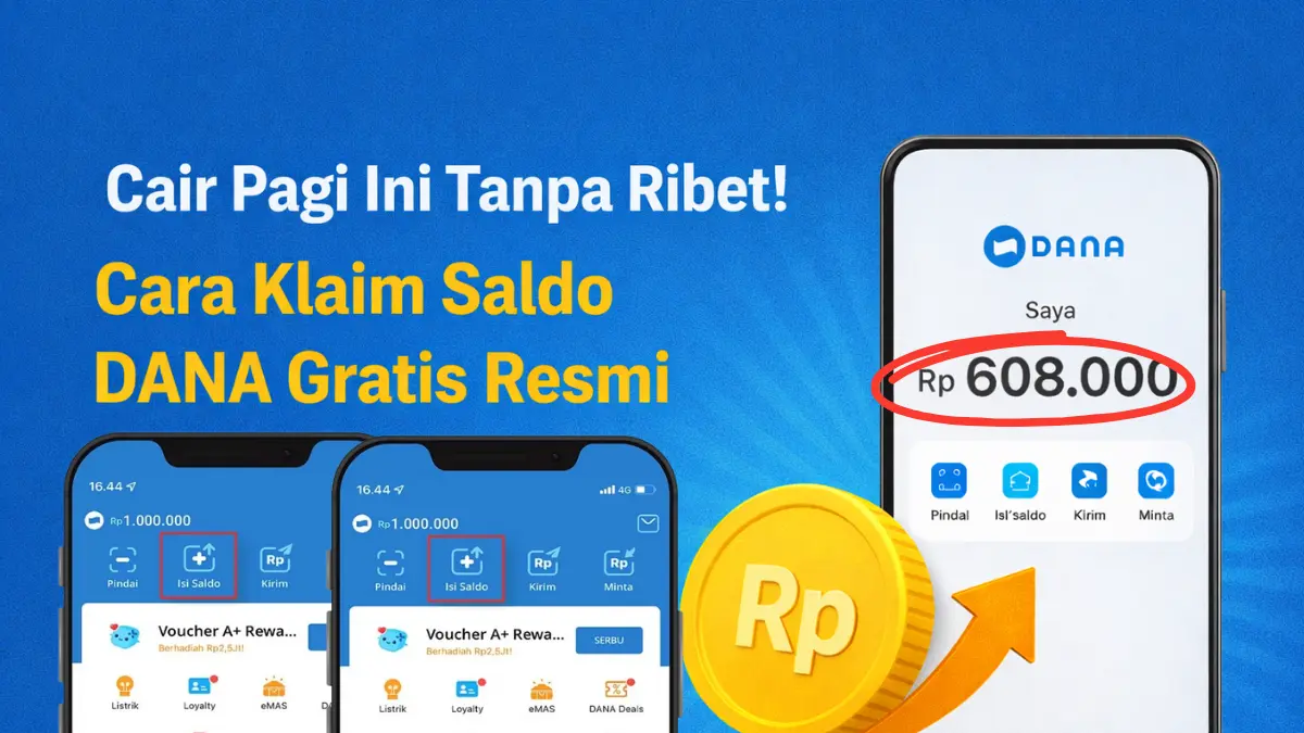 klaim saldo DANA gratis