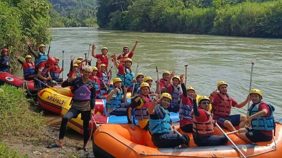 wisata arung jeram Sungai Citanduy
