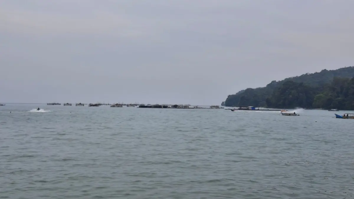 Keramba Jaring Apung Pantai Pangandaran