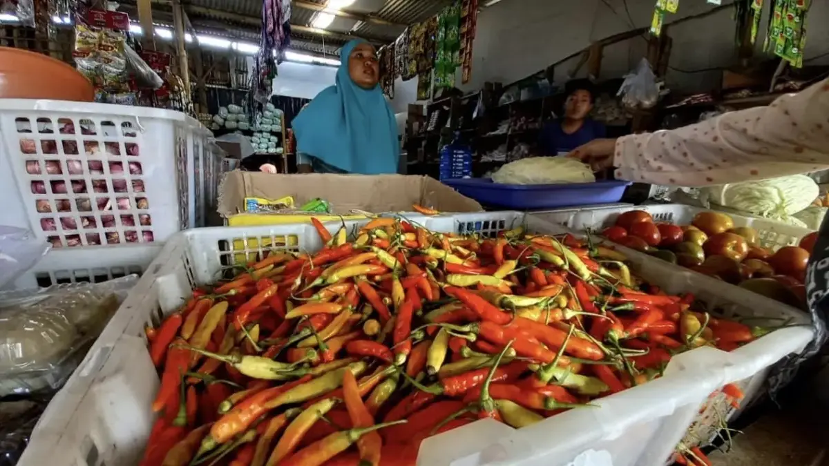 Harga kebutuhan pokok di pangandaran