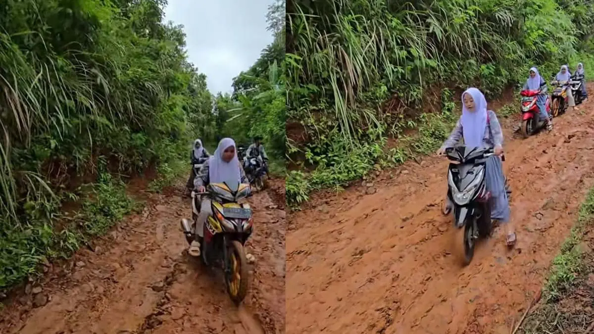 jalan rusak diKabupaten Tasikmalaya