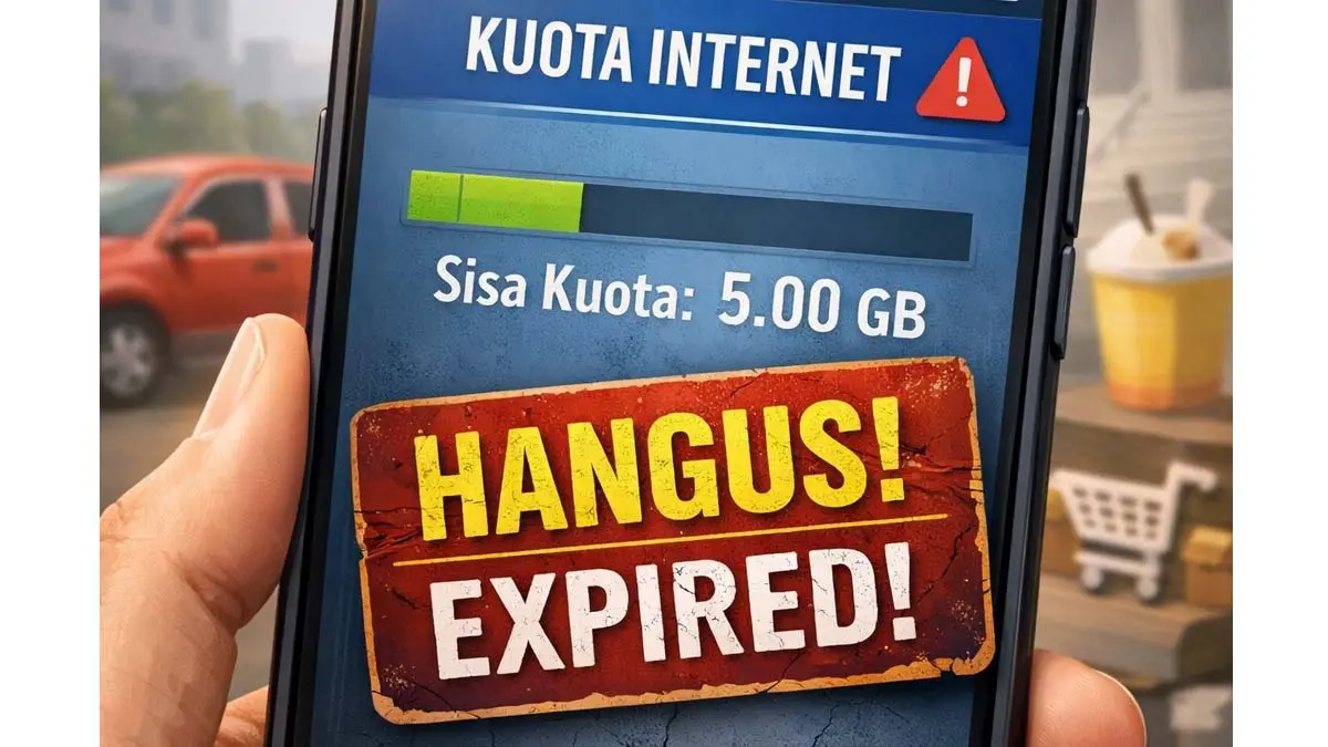 Kuota Dibeli Tapi Hangus Karna Dibatasi Masa Aktif, Masyarakat Priangan Timur Mengaku Rugi kuota internet hangus