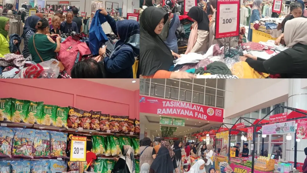 Hadirkan Snack Viral dan Baju Serba Rp 50 Ribu, Ramayana Tasikmalaya Resmi Dibuka RAMAYANA