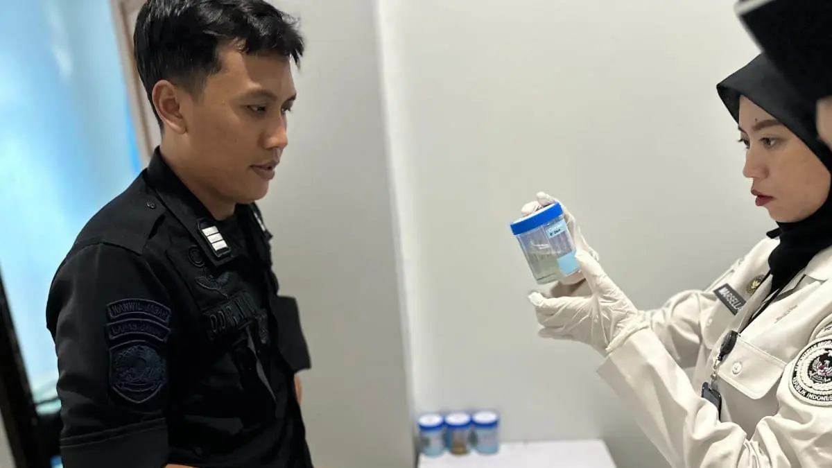 Pegawai Lapas Banjar di Tes Urin, Ini Hasilnya tes urin banjar