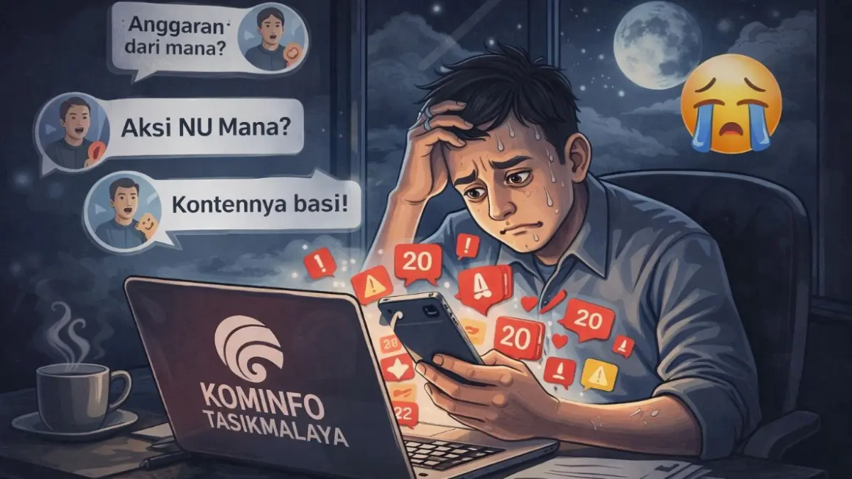 Admin Kominfo Juga Manusia! Admin kominfo kota tasikmalaya