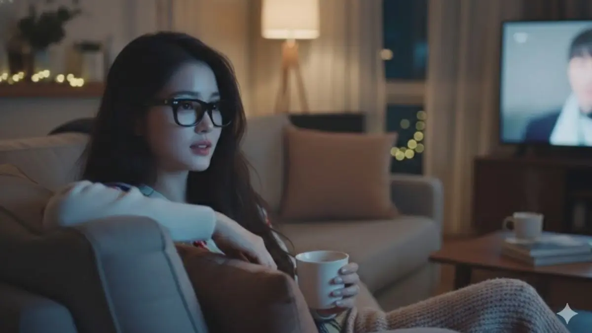Dari Foto Biasa ke Momen Cozy Nonton TV dengan Prompt AI Prompt AI