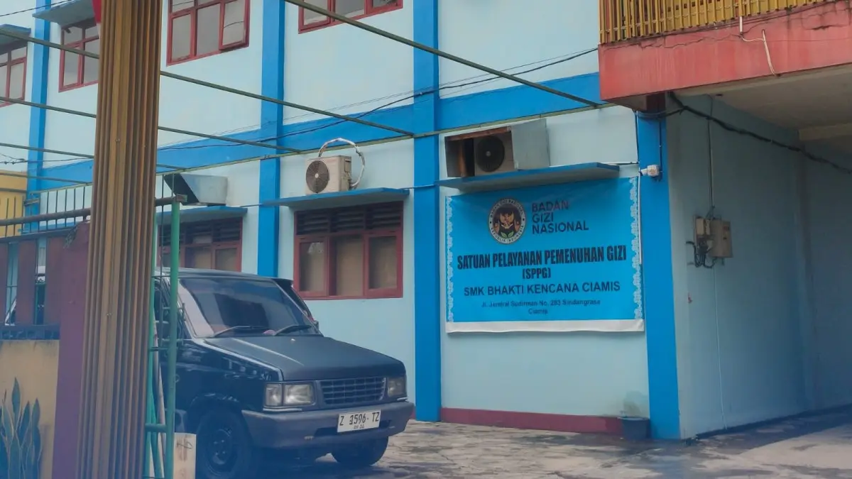 Ruang kela disulap jadi dapur mbg