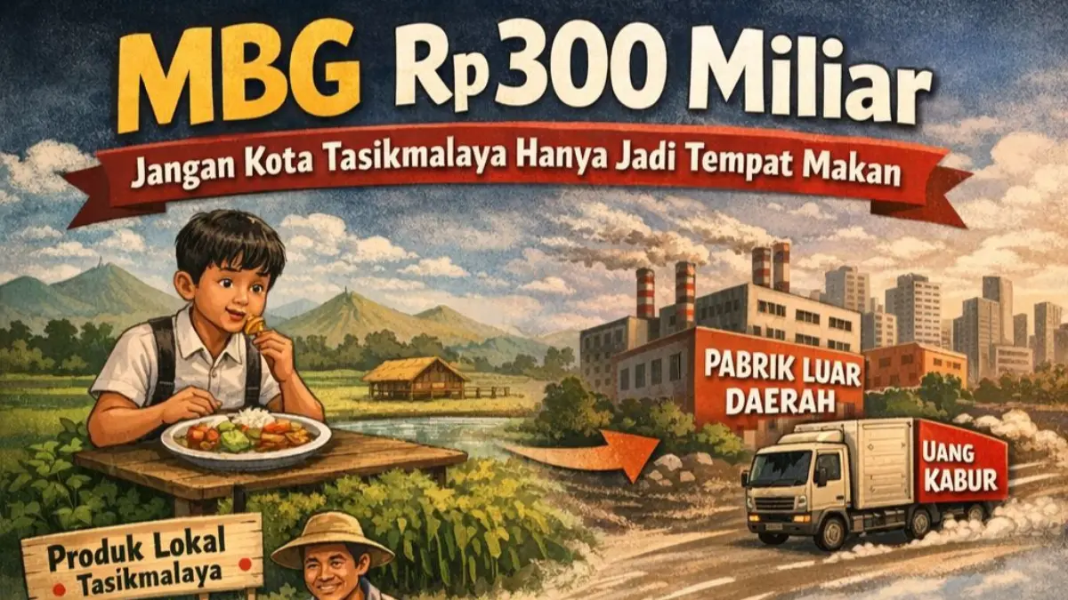 Potensi Perputaran Uang MBG di Kota Tasikmalaya Bisa Tembus Rp 300 Miliar Pertahun! DUIT MBG di kota tasik