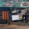 kecelakaan Fortuner dengan ojol di Kota Tasikmalaya
