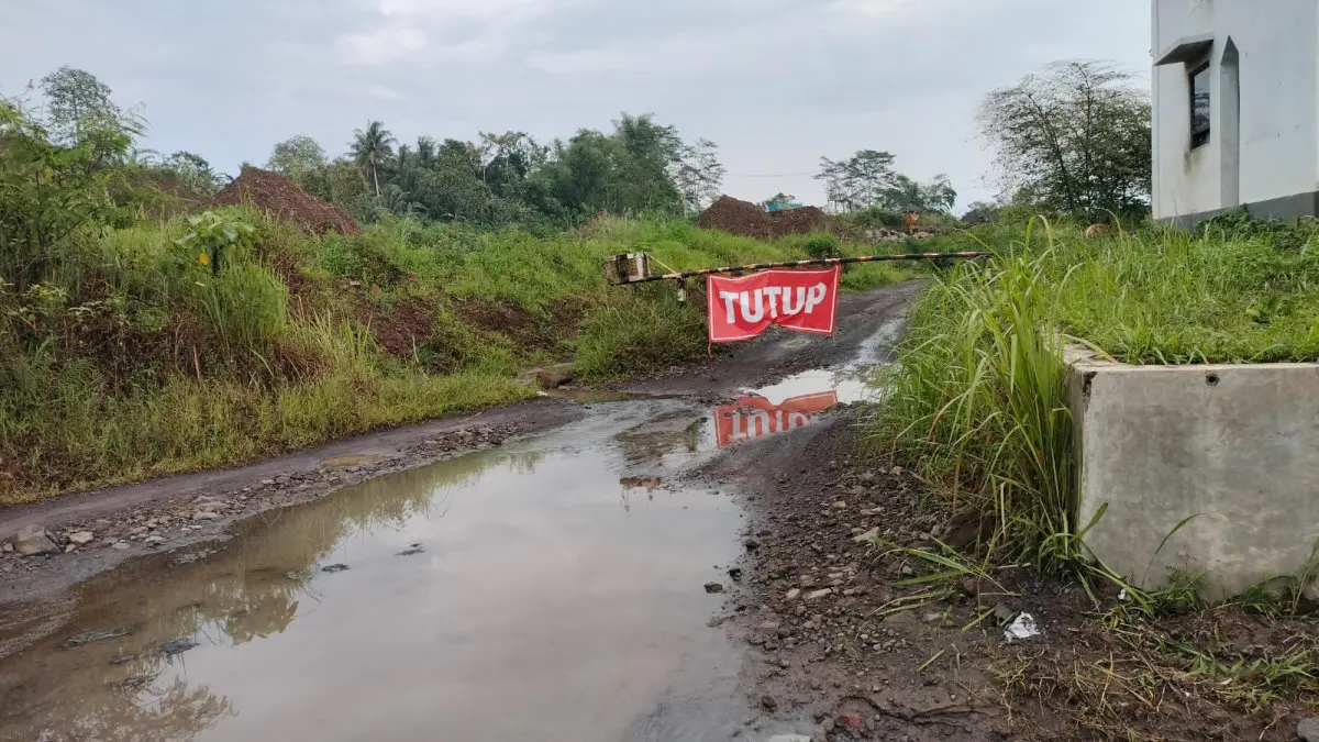 akses jalan SMA Negeri 11 Kota Tasikmalaya