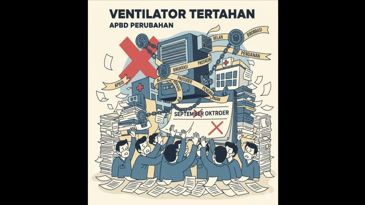 ventilator RSUD Dewi Sartika Kota Tasikmalaya tertahan APBD Perubahan
