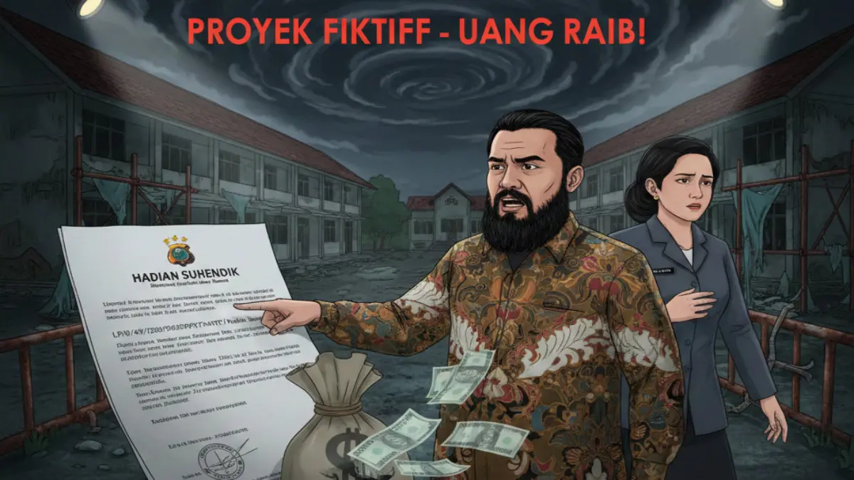 kasus penipuan proyek sekolah di Tasikmalaya