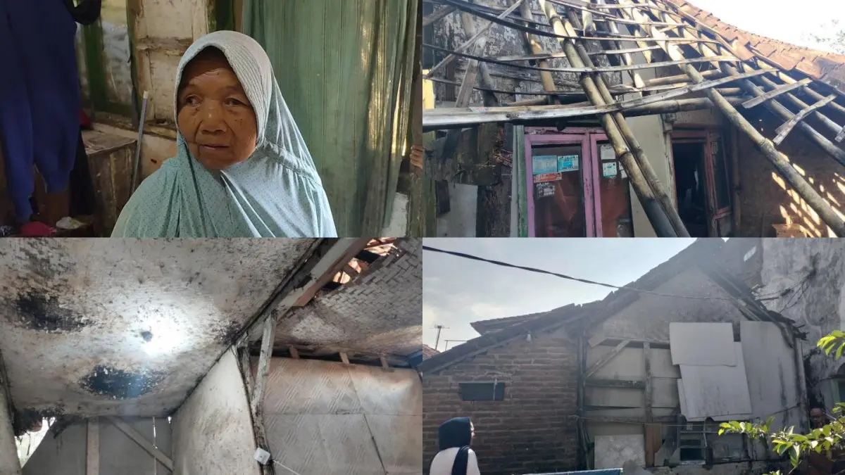 perbaikan rumah nenek Edah tertahan disposisi wali kota