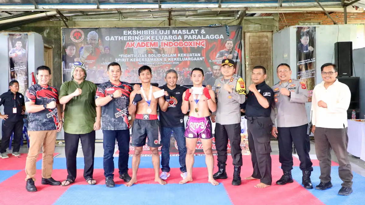Ekshibisi Tarung Lagga Striking di Kota Tasikmalaya