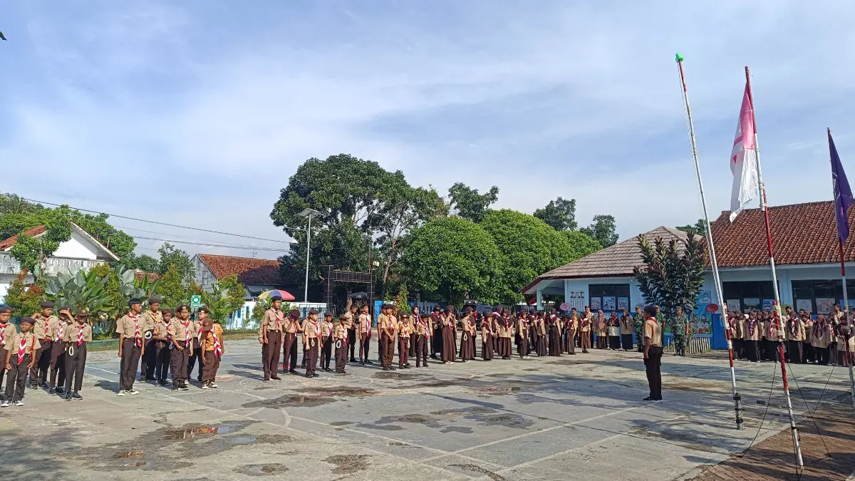 Gladian Pimpinan Regu Pramuka Cibeureum Kota Tasikmalaya
