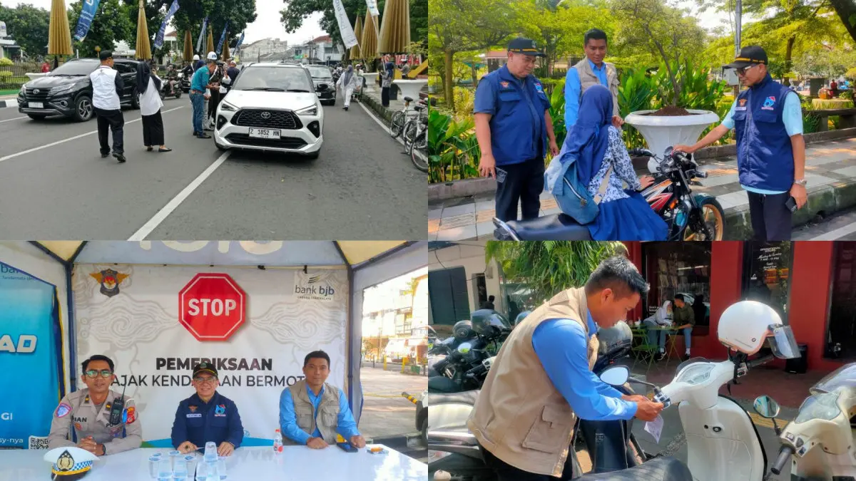 pemeriksaan pajak kendaraan bermotor di Kota Tasikmalaya