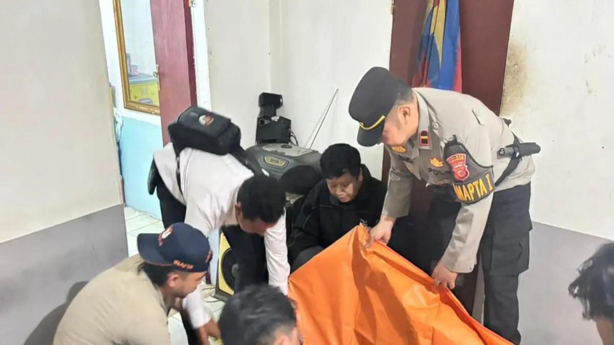 pria 73 tahun ditemukan meninggal di saung kolam Kota Tasikmalaya