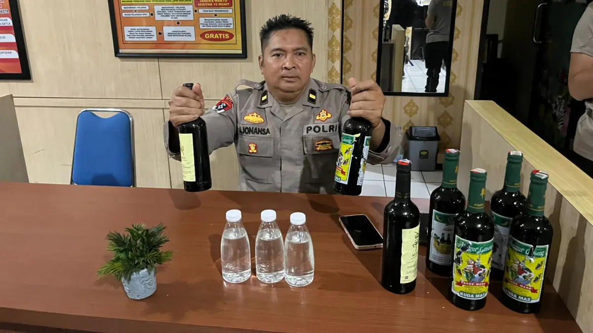 COD Miras Terbongkar saat Patroli Ramadan di Kota Tasikmalaya patroli Ramadan Polres Tasikmalaya Kota bongkar peredaran miras