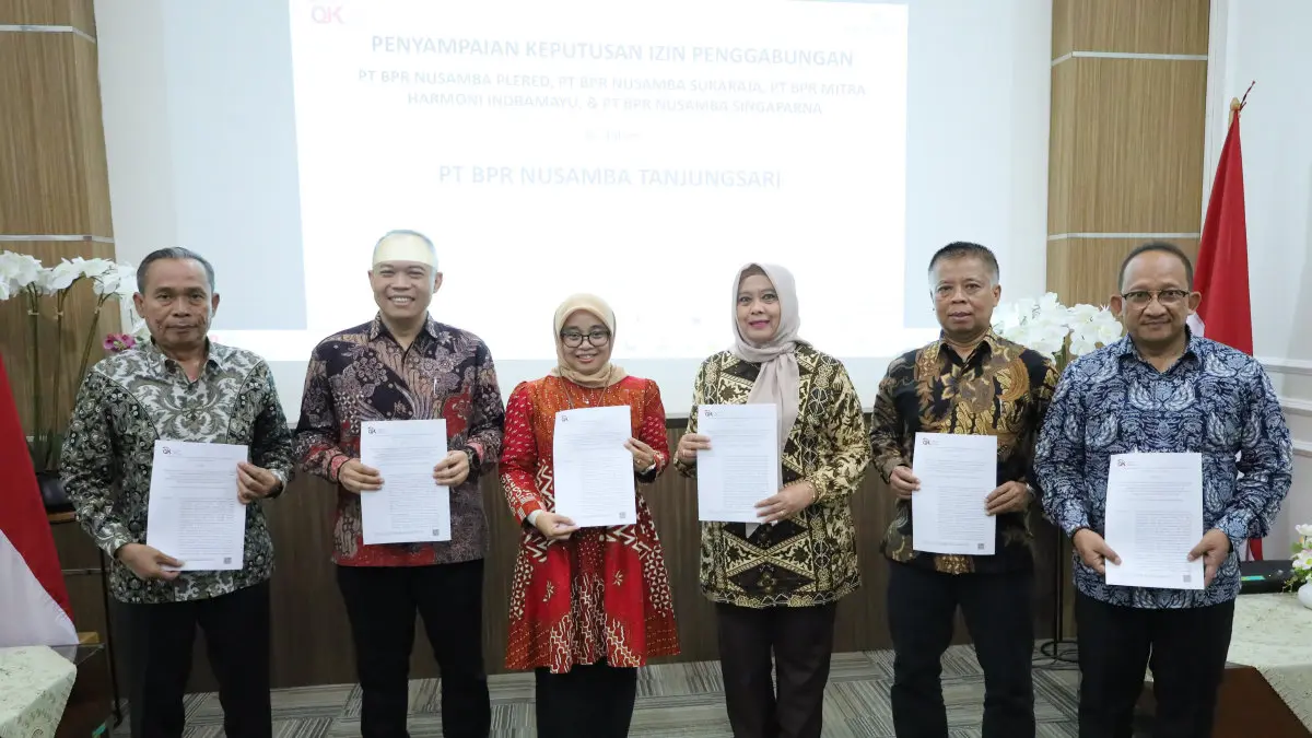 Empat BPR Dilebur Jadi Satu: OJK Konsolidasikan Perbankan Priangan Timur penggabungan empat BPR di Priangan Timur oleh OJK