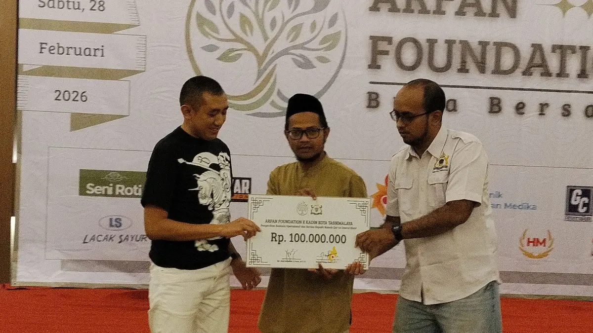 bantuan Rp100 juta Kadin Kota Tasikmalaya di Ramadan