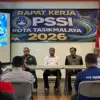 Raker PSSI Kota Tasikmalaya tanpa kongres tahun 2026