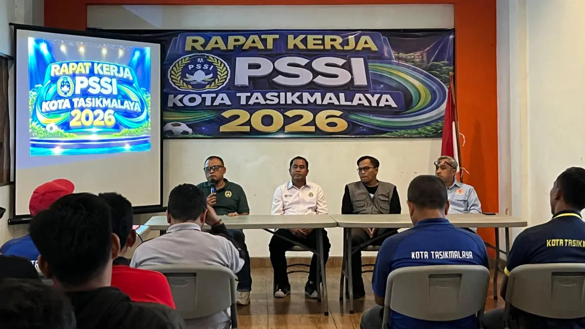 Raker PSSI Kota Tasikmalaya tanpa kongres tahun 2026