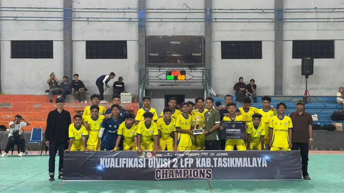 juara futsal MAN 1 Tasikmalaya