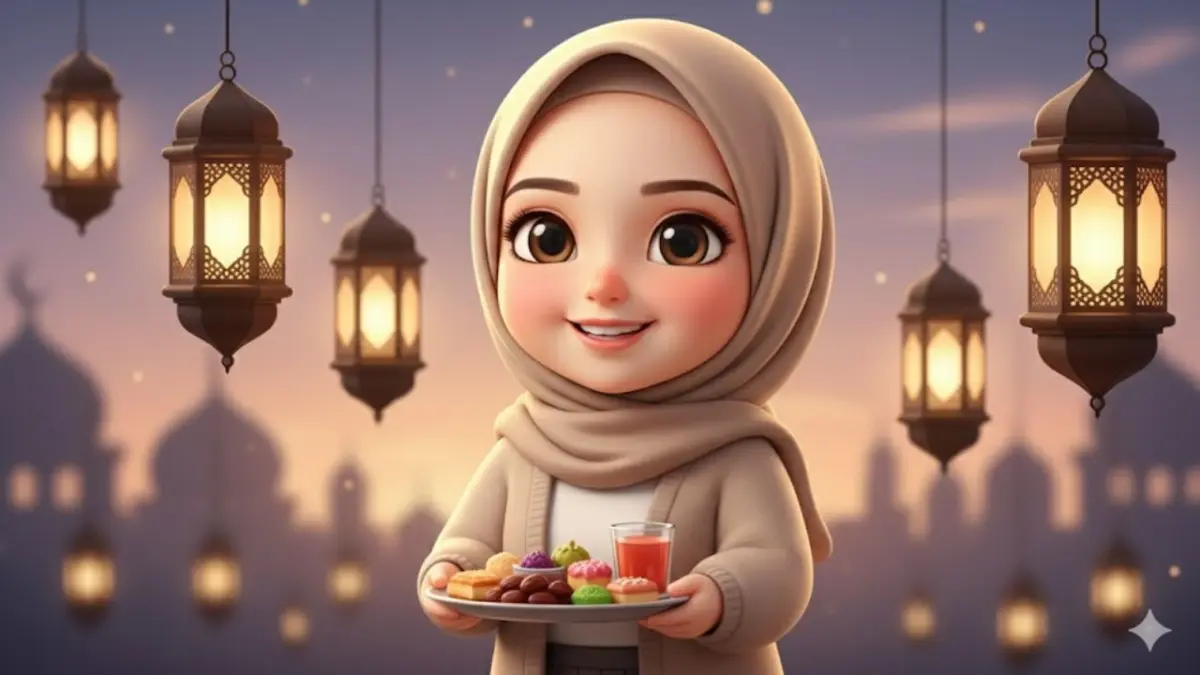 Rahasia Prompt Gemini AI untuk Edit Foto Kartun Ramadan Chibi Estetik Viral di 2026 Prompt Gemini AI