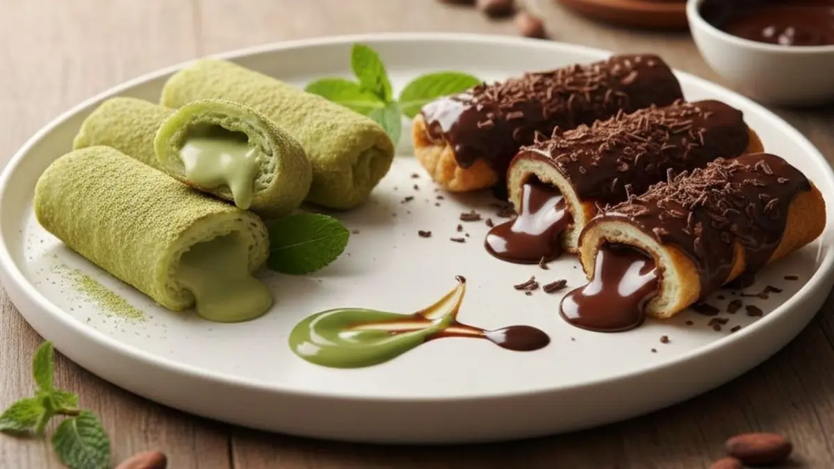 Resep Risol Isi Matcha dan Risol Isi Coklat