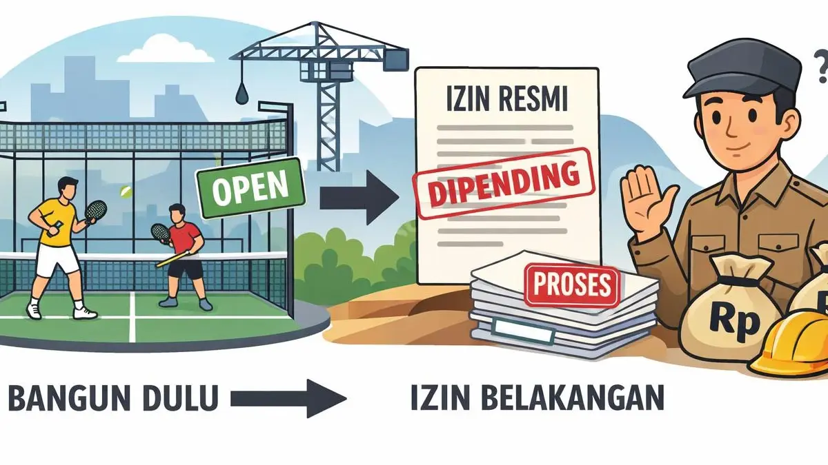 lapangan padel di kota tasikmalaya