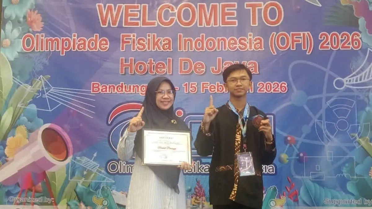 Siswa MAN 1 Tasikmalaya Sabet Medali Perunggu di Olimpiade Fisika Nasional 2026 Aidil Ihsanfriansyah OFI 2026