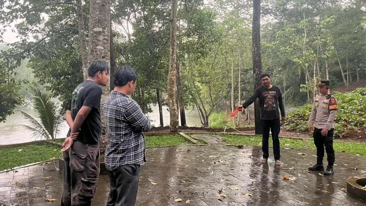 motor hilang di Situ Leutik Kota Banjar