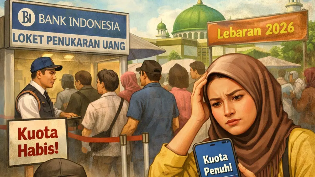 penukaran uang Lebaran