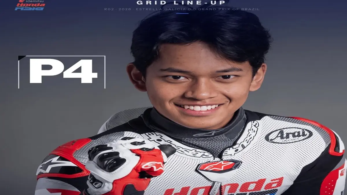 Fantastis, Veda Ega Pratama Start di Posisi 4 Moto3 Brasil di Sirkuit Internasional Ayrton Senna Veda Ega Pratama Start di Posisi 4 Moto3 Brasil di Sirkuit Internasional Ayrton Senna