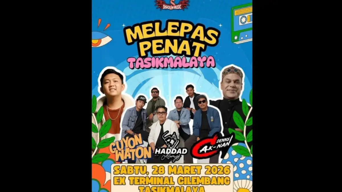 konser dangdut koplo dan musik religi di Tasikmalaya setelah Lebaran
