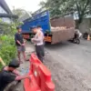 kecelakaan kerja di Jalan BKR Kota Tasikmalaya