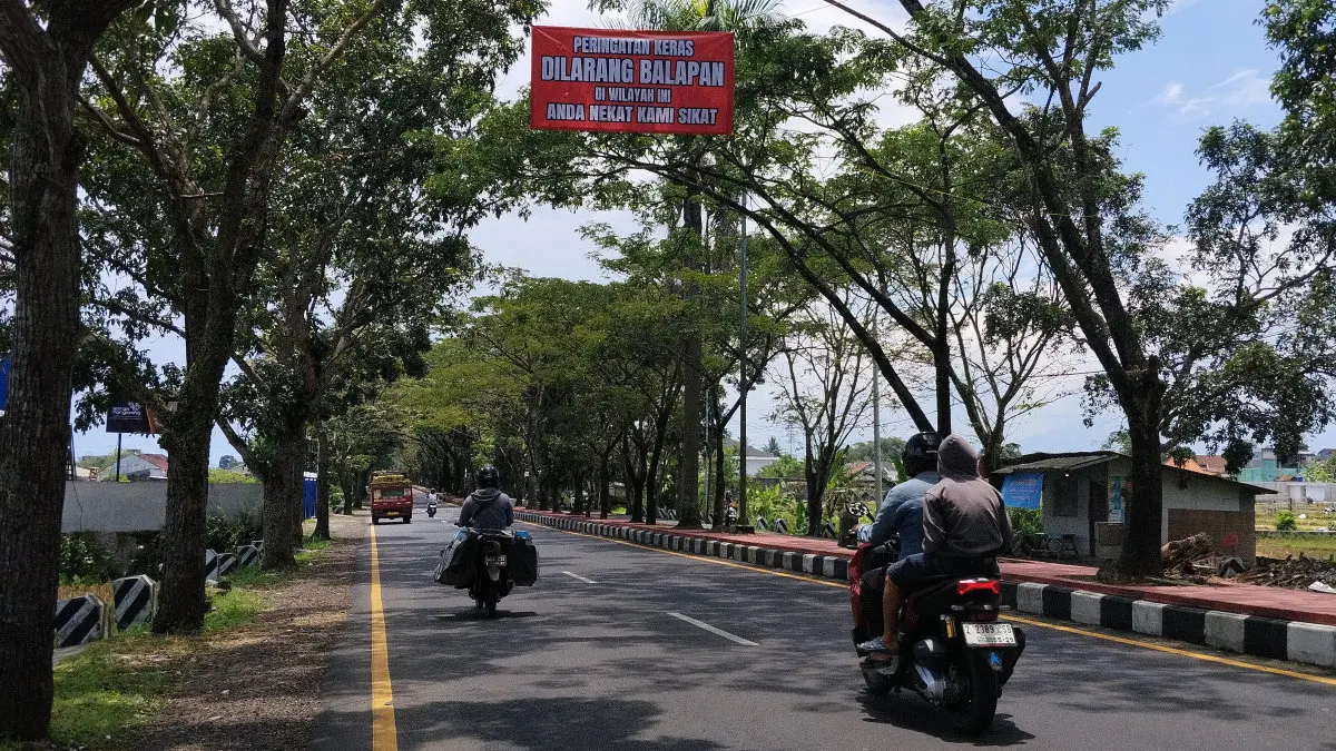 balapan liar saat Ramadan di Kota Tasikmalaya