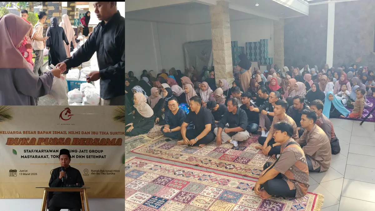 buka puasa bersama Gunung Jati Group di Kota Tasikmalaya
