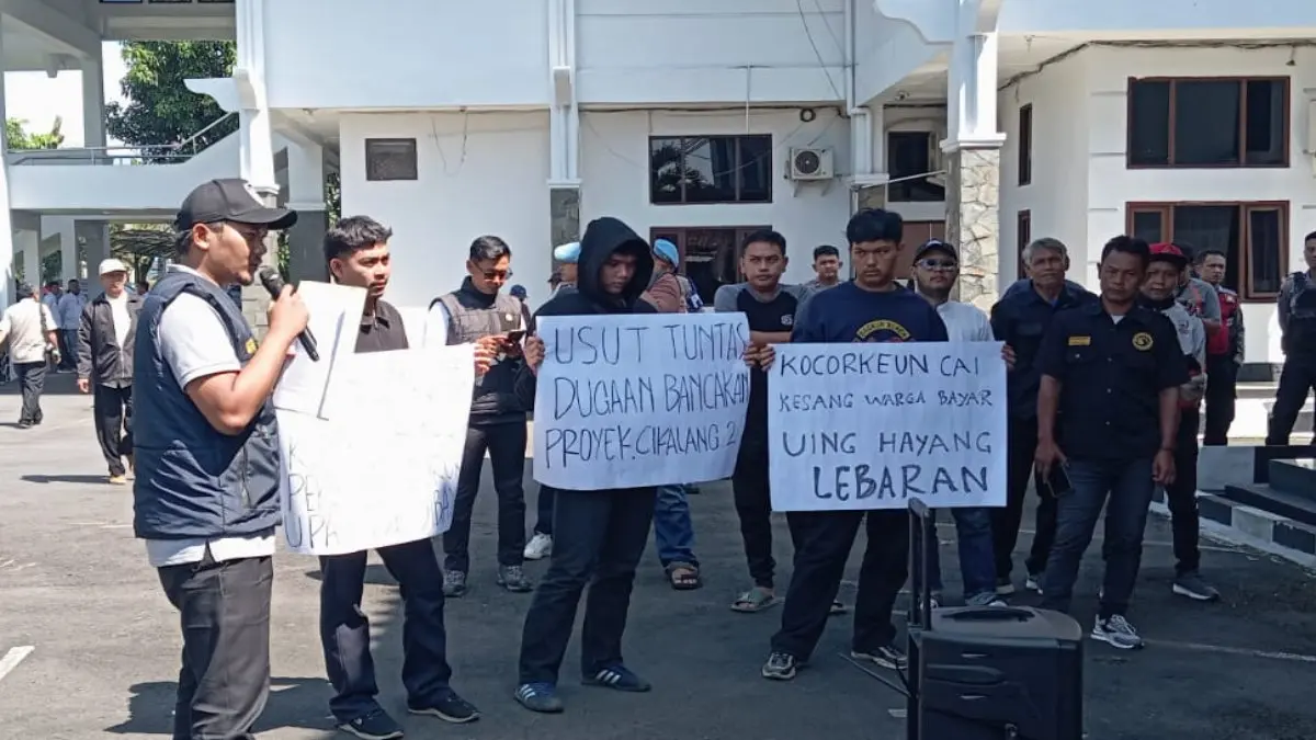 proyek irigasi Rp5,6 miliar di Kota Tasikmalaya disorot warga