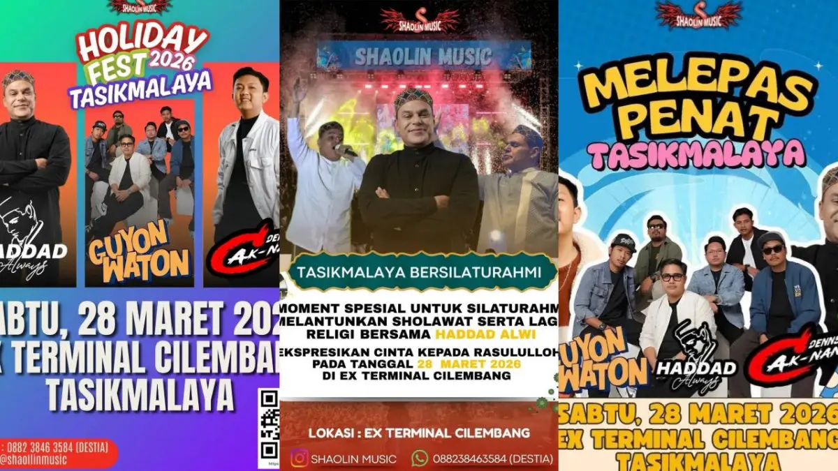 konser pasca lebaran Kota Tasikmalaya