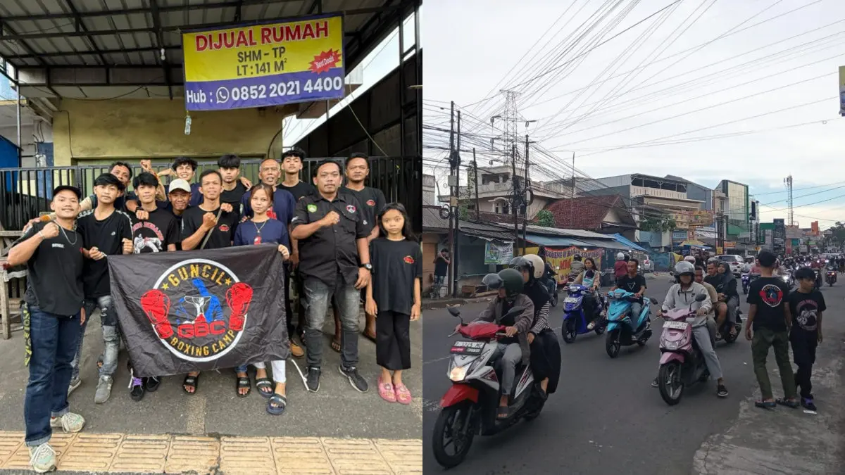 Sasana Boxing Rangkul Anak Muda Kota Tasikmalaya, Tebar Ratusan Takjil di Jalan Raya Sasana GBC Guncil Boxing Camp membagikan ratusan takjil