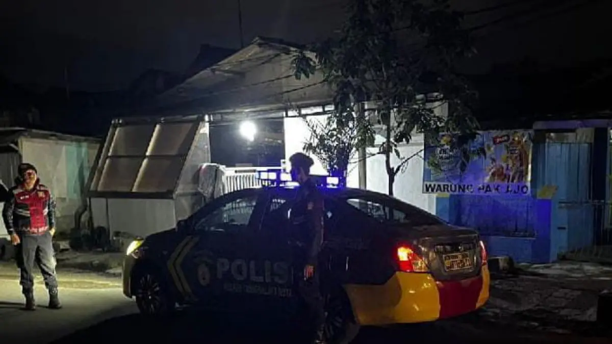 patroli malam Kota Tasikmalaya rumah kosong