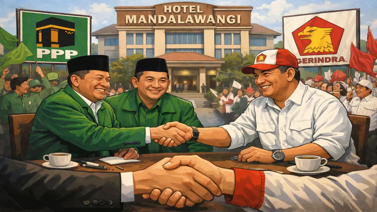 Muscab PPP di “Kandang Tetangga”! Muscab PPP digelar di Hotel Mandalawangi Kota Tasikmalaya