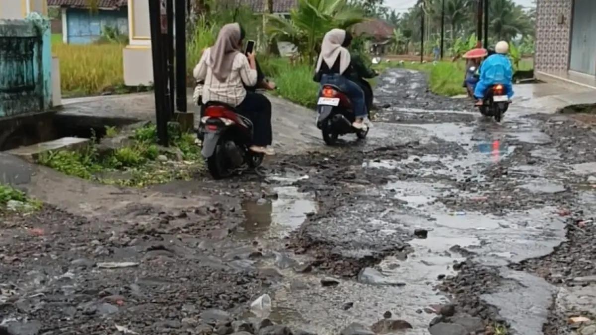 Pemuda Desa Tantang Bupati Tasikmalaya Debat Publik, Soroti Kondisi Jalan Rusak Menuju Objek Wisata Citiis jalan rusak citiis galunggung