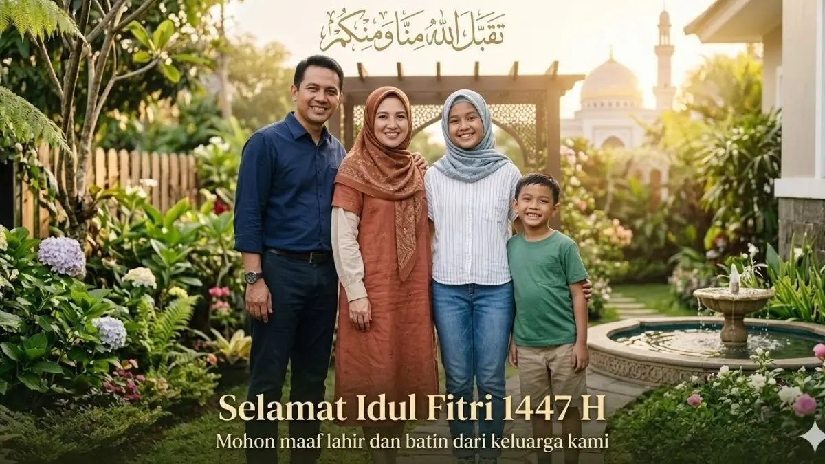 7 Prompt Gemini AI Terbaik untuk Edit Foto Kartu Lebaran yang Realistis dan Menyentuh Prompt Gemini AI