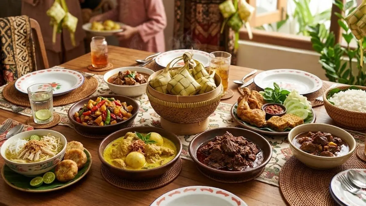 Kombinasi Makanan Lebaran